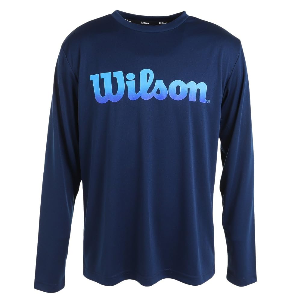 Amazon.co.jp: ウイルソン（Wilson） テニスウェア クルーネック長袖T